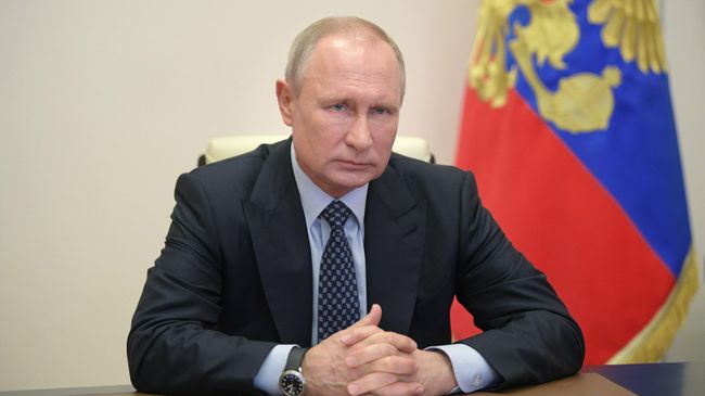 Президент РФ Владимир Путин проводит в режиме видеоконференции совещание вопросам развития топливно-энергетического комплекса Президент РФ Владимир Путин проводит в режиме видеоконференции совещание вопросам развития топливно-энергетического комплекса