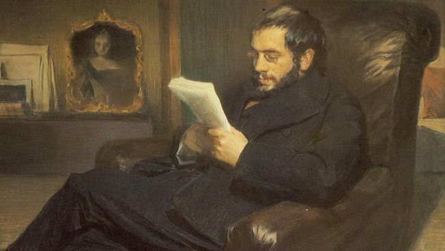 Александр Бенуа. Портрет работы Леона Бакста, 1898 год Александр Бенуа. Портрет работы Леона Бакста, 1898 год