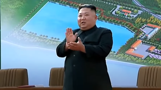 Опубликовано видео с появившимся на публике Ким Чен Ыном Опубликовано видео с появившимся на публике Ким Чен Ыном