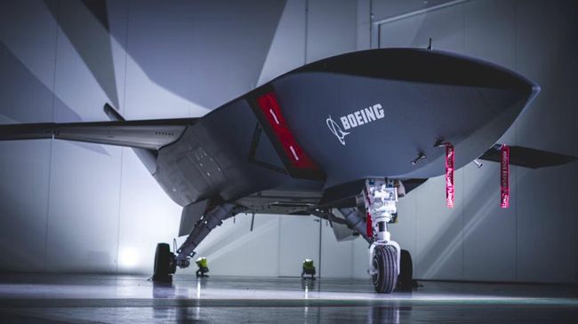 Стоп-кадр презентации беспилотного летательного аппарата Loyal Wingman для Королевских ВВС Австралии Стоп-кадр презентации беспилотного летательного аппарата Loyal Wingman для Королевских ВВС Австралии