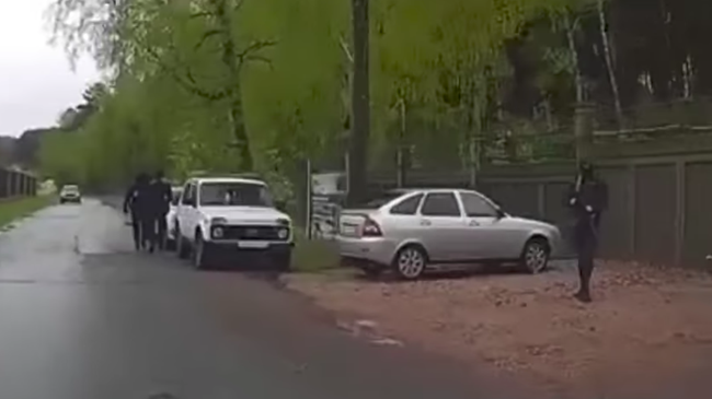 В Сети появилось видео с места задержания бизнесмена Быкова