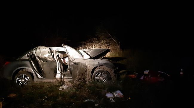 ДТП с участием автомобилей Chevrolet и Kia на трассе в Самарской области