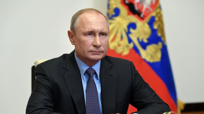 Президент РФ Владимир Путин проводит в режиме видеоконференции совещание по вопросам развития транспорта Президент РФ Владимир Путин проводит в режиме видеоконференции совещание по вопросам развития транспорта