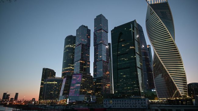 Здания Московского международного делового центра Москва-Сити Здания Московского международного делового центра Москва-Сити