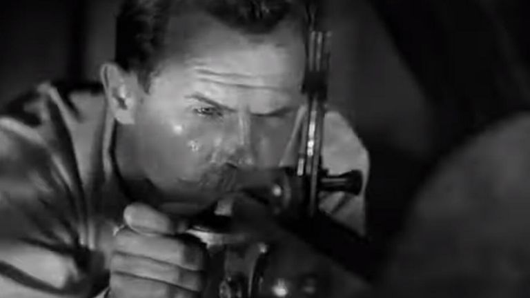 Кадр из фильма Чапаев с нами(1941)