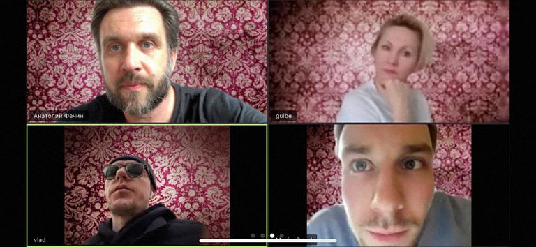 Кадр из онлайн-спектакля Владислава Наставшева Черновик Кадр из онлайн-спектакля Владислава Наставшева Черновик