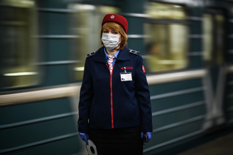 Пирназарова Ольга - дежурная по станции Белорусская Замоскворецкой линии Московского 
метрополитена