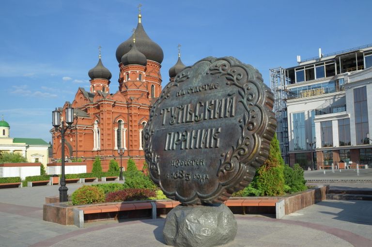 Памятник тульскому прянику в Туле Памятник тульскому прянику в Туле