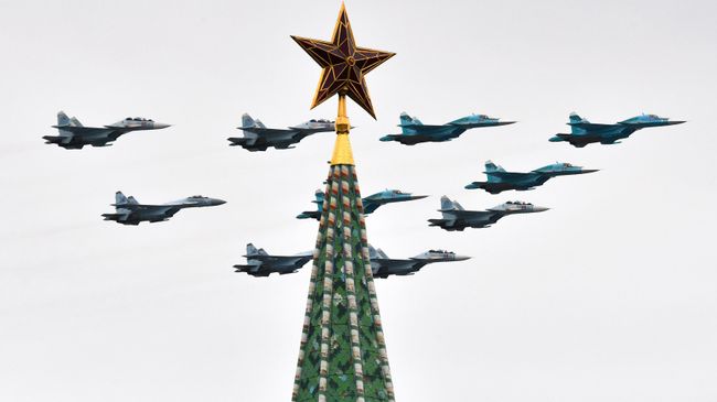 Воздушный парад Победы в Москве Воздушный парад Победы в Москве