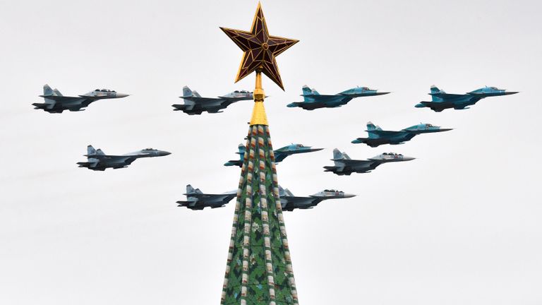 Воздушный парад Победы в Москве Воздушный парад Победы в Москве