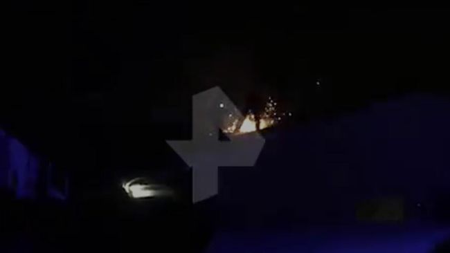 Кадры с места пожара в хосписе в подмосковном Красногорске Кадры с места пожара в хосписе в подмосковном Красногорске