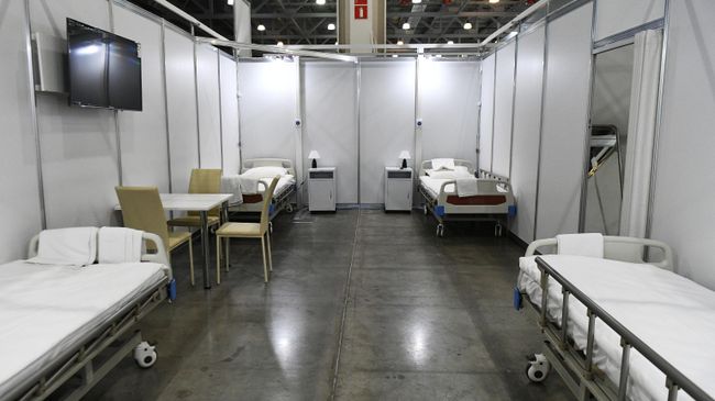 Палата для пациентов с COVID-19 