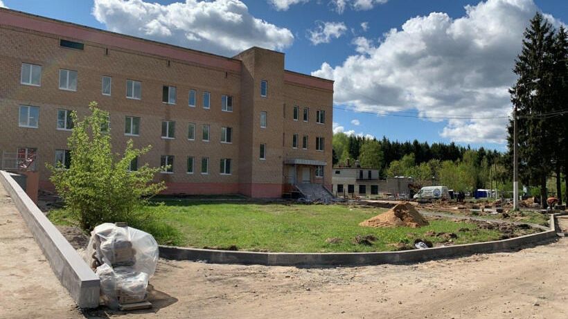 Перепрофилирование Никольской больницы в Одинцово для лечения пациентов с COVID-19 Перепрофилирование Никольской больницы в Одинцово для лечения пациентов с COVID-19 - РИА Новости, 1920, 21.06.2021