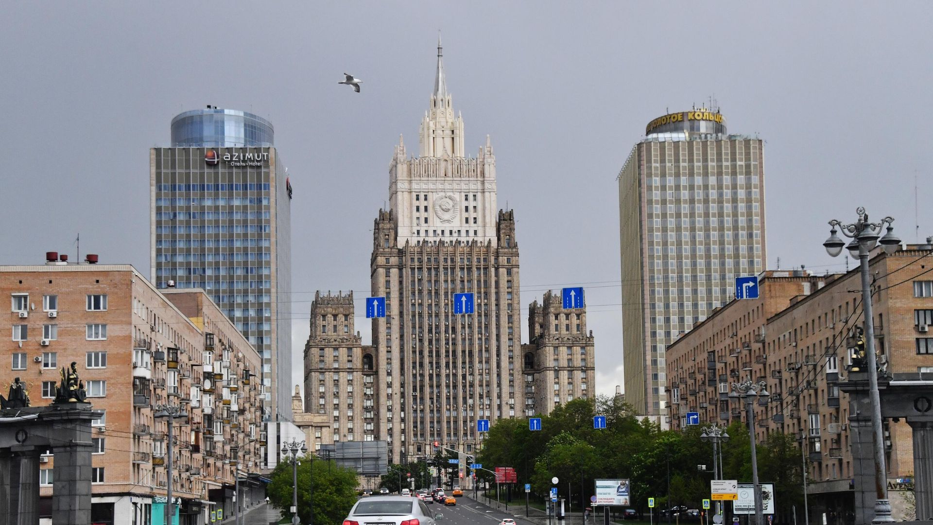 Здание Министерства иностранных дел РФ в Москве Здание Министерства иностранных дел РФ в Москве - РИА Новости, 1920, 02.08.2021