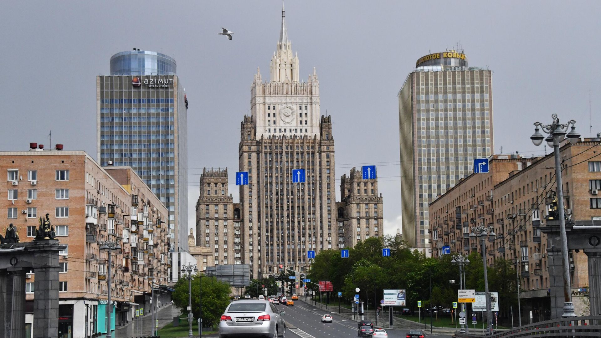 Здание Министерства иностранных дел РФ в Москве - РИА Новости, 1920, 30.09.2020