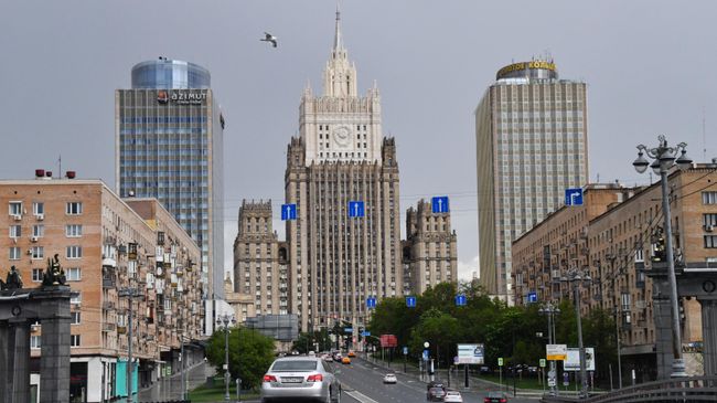 Здание Министерства иностранных дел РФ в Москве Здание Министерства иностранных дел РФ в Москве