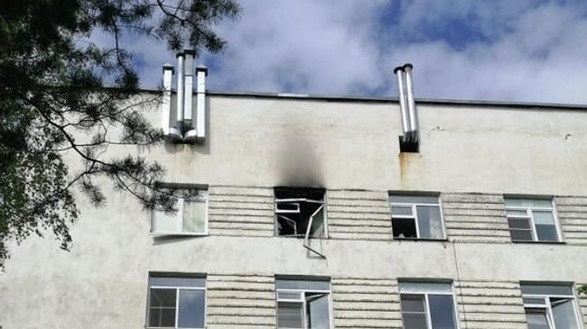 Здание в Обнинске, в котором произошел хлопок. 19 мая 2020 Здание в Обнинске, в котором произошел хлопок. 19 мая 2020