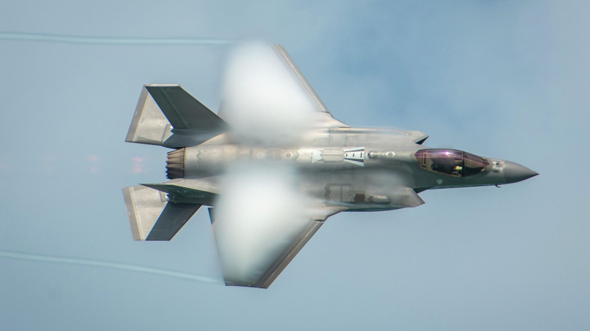 Американский истребитель F-35A Lightning II Американский истребитель F-35A Lightning II - РИА Новости, 1920, 21.02.2022