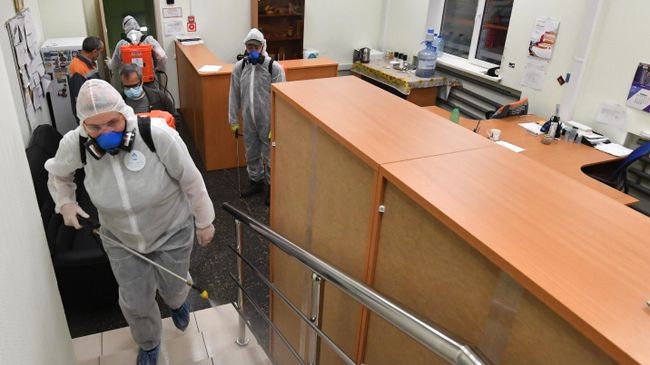 Дезинфекция помещений АО Объединенной энергетической компании на 1-й Магистральной улице в Москве Дезинфекция помещений АО Объединенной энергетической компании на 1-й Магистральной улице в Москве