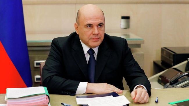 Председатель правительства России Михаил Мишустин Председатель правительства России Михаил Мишустин