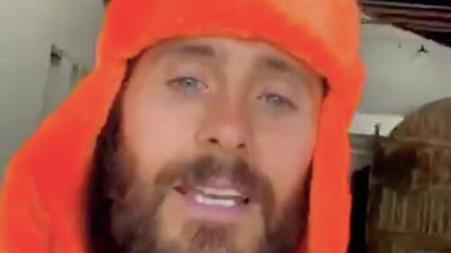 Скриншот видео из Instagram Джареда Лето Скриншот видео из Instagram Джареда Лето