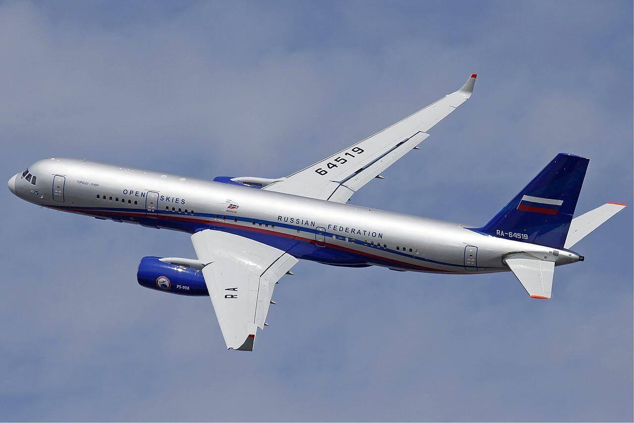 Самолет наблюдения РФ Ту-214ОН Самолет наблюдения РФ Ту-214ОН - РИА Новости, 1920, 19.03.2021