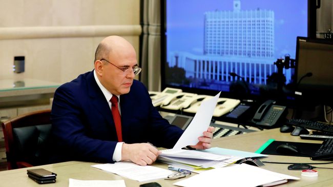 Председатель правительства РФ Михаил Мишустин проводит совещание с вице-премьерами РФ в режиме видеоконференции Председатель правительства РФ Михаил Мишустин проводит совещание с вице-премьерами РФ в режиме видеоконференции