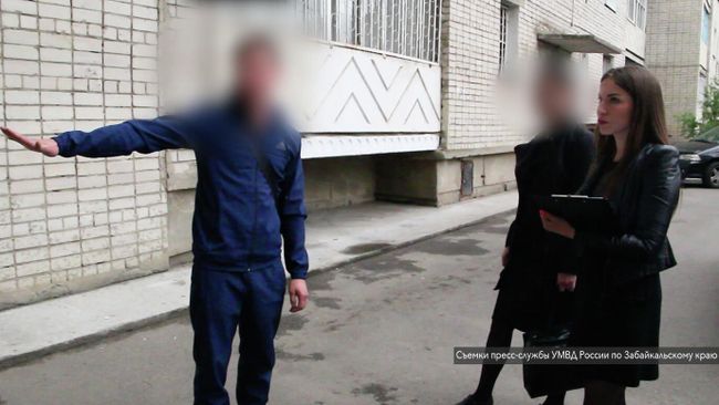 Подозреваемый в ограблении пенсионерки в Чите Подозреваемый в ограблении пенсионерки в Чите