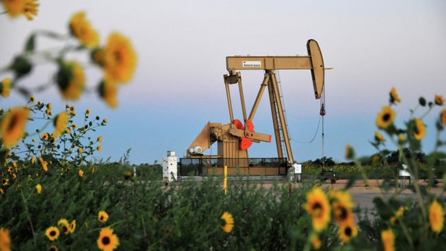 Добыча нефти в штате Оклахома, США Добыча нефти в штате Оклахома, США