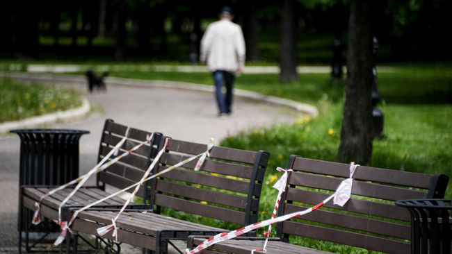 Ограничительные меры в парках из-за коронавируса Ограничительные меры в парках из-за коронавируса