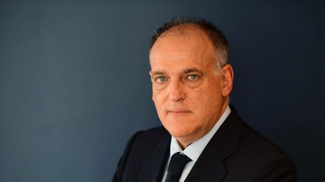 Глава чемпионата Испании по футболу Хавьер Тебас