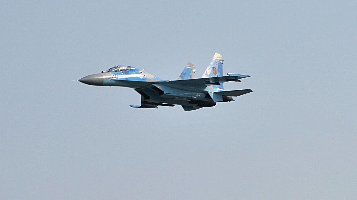 Украинский истребитель Су-27  - РИА Новости, 1920, 03.01.2022