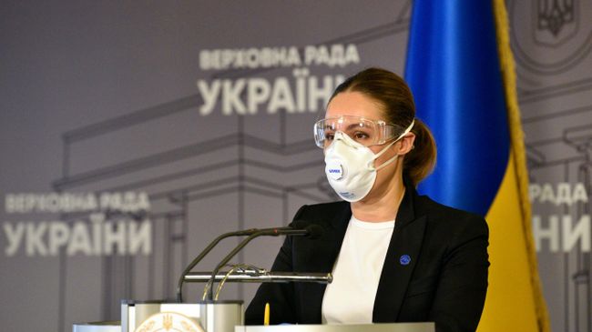 Народный депутат Наталья Королевская в здании Верховной рады Украины в Киеве Народный депутат Наталья Королевская в здании Верховной рады Украины в Киеве