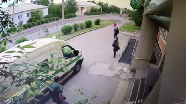 Нападение на инкассаторов в Красноярске Нападение на инкассаторов в Красноярске