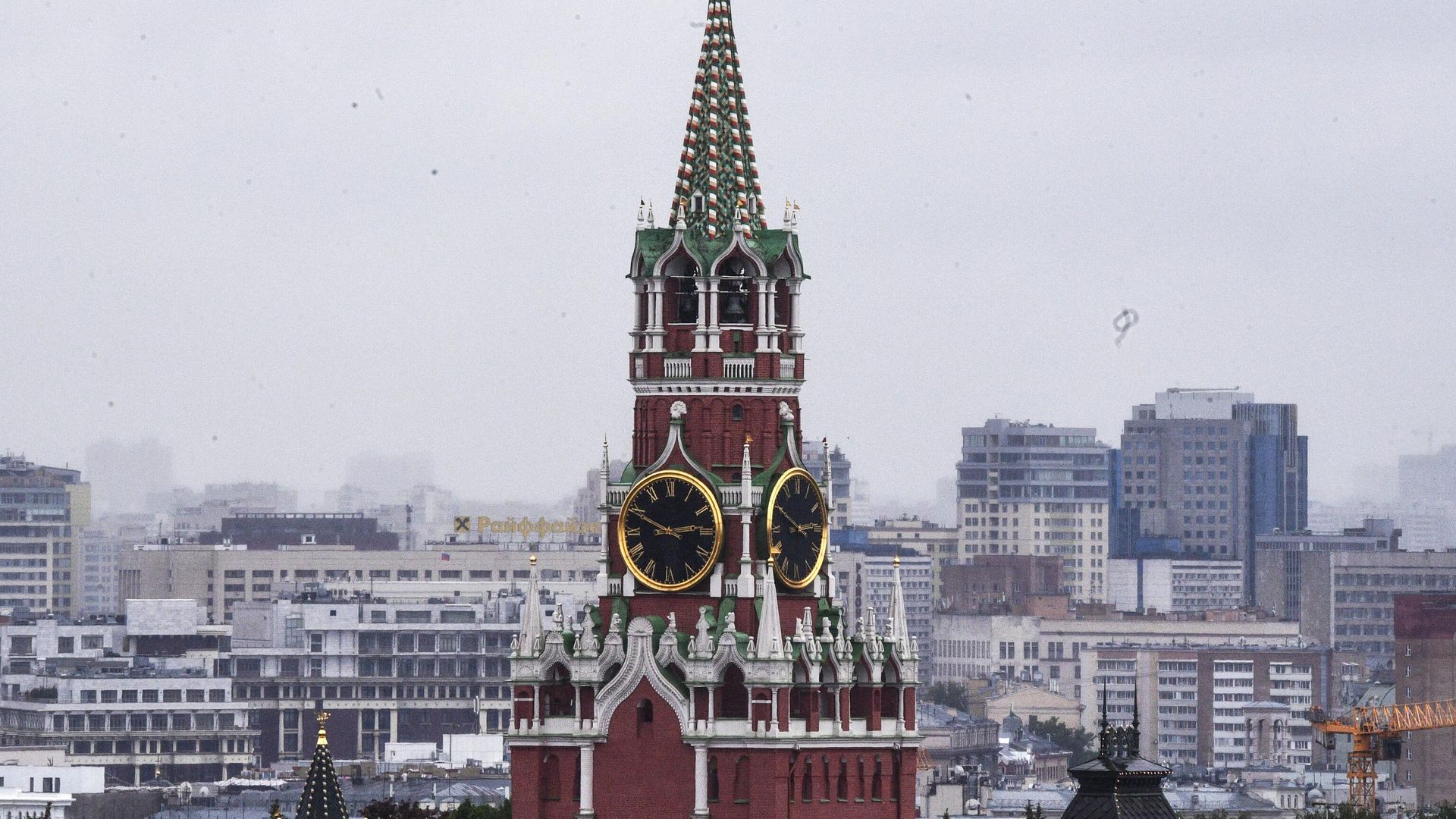 Спасская башня Московского Кремля Спасская башня Московского Кремля - РИА Новости, 1920, 27.01.2021