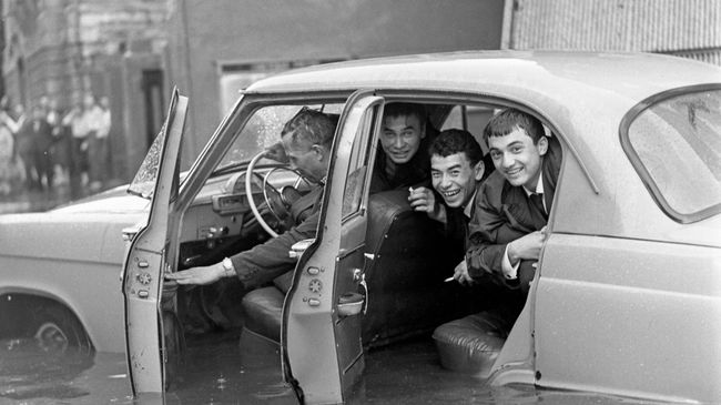 8 июня 1966 года на Москву обрушился сильнейший дождь
