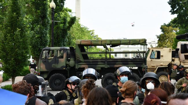 Акция протеста у Белого дома в Вашингтоне Акция протеста у Белого дома в Вашингтоне