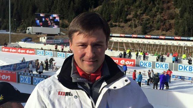Двукратный чемпион мира по биатлону Дмитрий Ярошенко