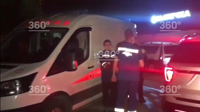 Видео с места стрельбы в Москве Видео с места стрельбы в Москве