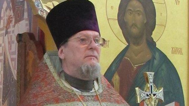 Настоятель храма Успения Пресвятой Богородицы протоиерей Михаил Васильев Настоятель храма Успения Пресвятой Богородицы протоиерей Михаил Васильев
