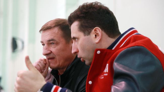 Хоккей. Тренировка сборной России