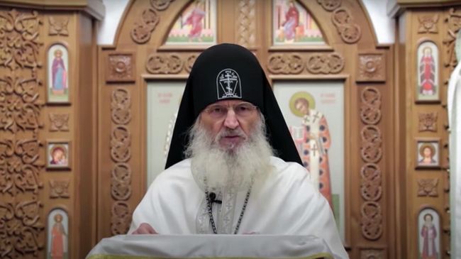 Стоп-кадр проповеди схиигумена Сергия (Николая Романова) Стоп-кадр проповеди схиигумена Сергия (Николая Романова)