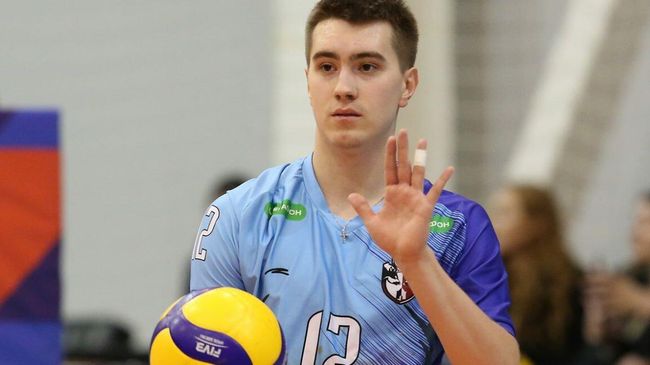 Волейболист Сергей Мелкозеров