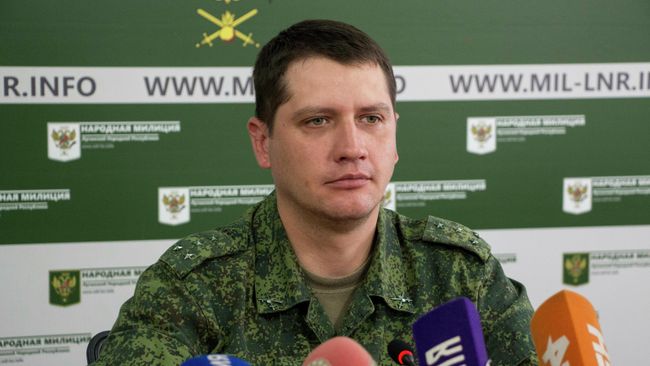 Официальный представитель Народной милиции ЛНР Яков Осадчий Официальный представитель Народной милиции ЛНР Яков Осадчий