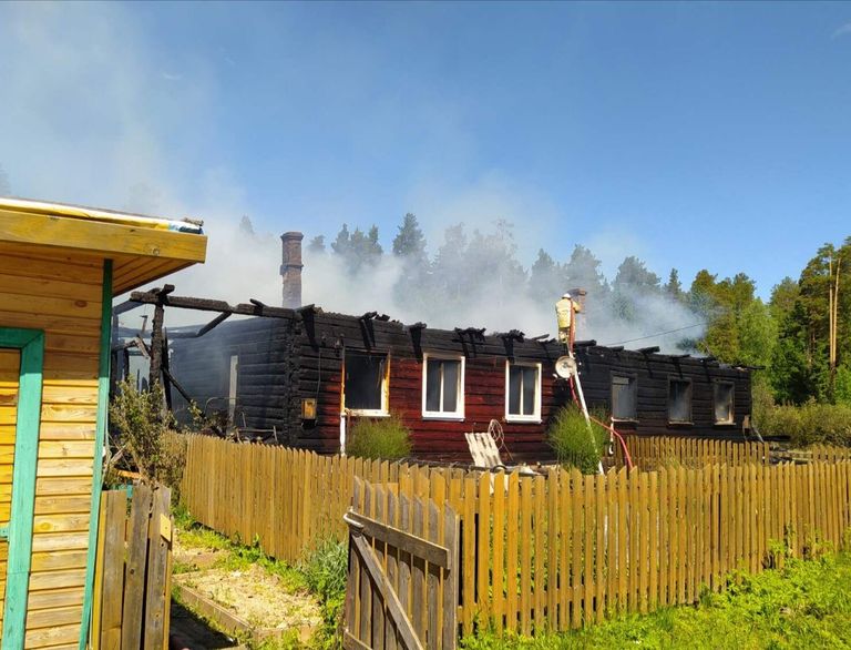 Пожар в частном жилом доме в Вохомском районе Костромской области Пожар в частном жилом доме в Вохомском районе Костромской области