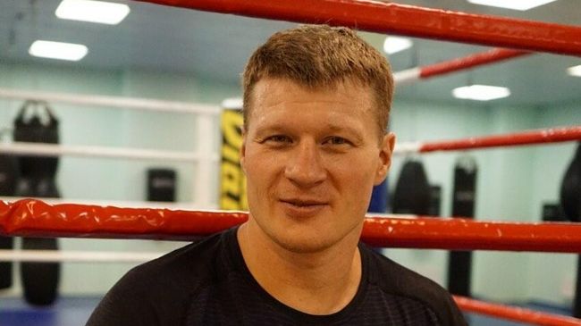 Российский боксер Александр Поветкин