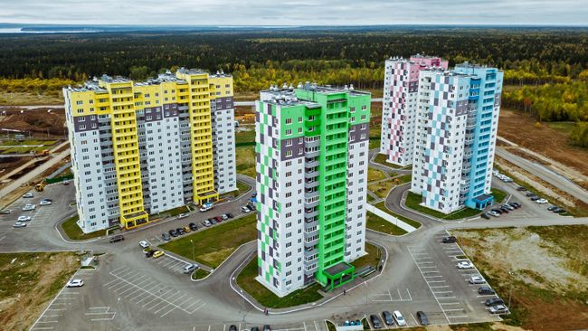 Новые дома в городе Усолье Пермского края Новые дома в городе Усолье Пермского края