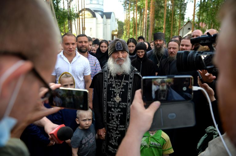 Схиигумен Сергий в Среднеуральском женском монастыре в Свердловской области Схиигумен Сергий в Среднеуральском женском монастыре в Свердловской области