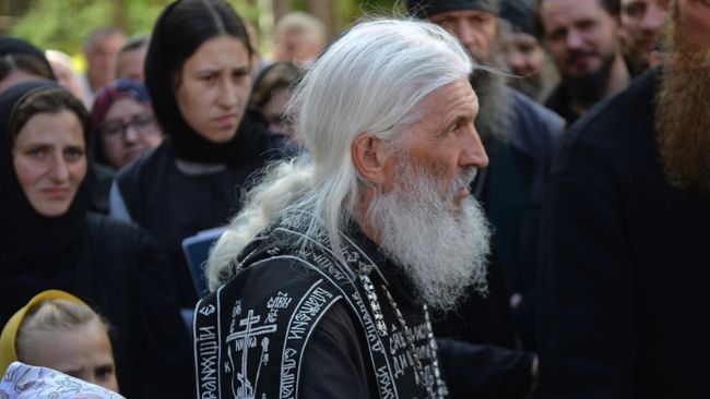 Схиигумен Сергий в Среднеуральском женском монастыре в Свердловской области Схиигумен Сергий в Среднеуральском женском монастыре в Свердловской области