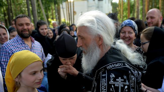 Схиигумен Сергий в Среднеуральском женском монастыре в Свердловской области Схиигумен Сергий в Среднеуральском женском монастыре в Свердловской области